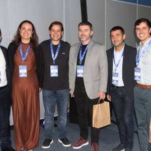 Ronaldo Beber (Gramado Parks), Carolina Negri, Kiko Buerger Filho (Grupo Oceanic), Alessandro Cunha (Aviva), Pablo Morbis e Pedro Cypriano (Noctua)