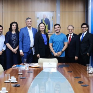 Reunião com ministro do Turismo, Celso Sabino, e associados, em Brasília - 24/8/23
