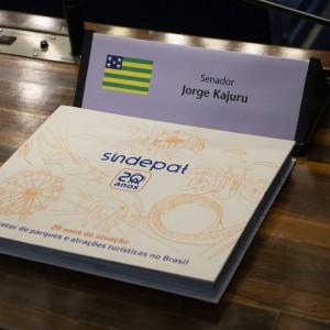 Participantes da Sessão Solene receberam livro em comemoração aos 20 anos do SINDEPAT