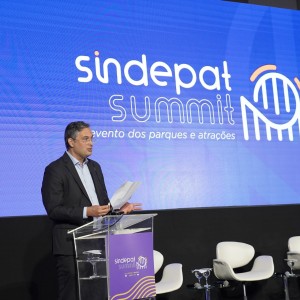 Abertura do SINDEPAT Summit, pelo presidente do Conselho, Murilo Pascoal